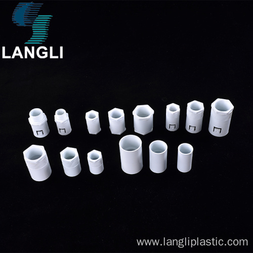 Plastic Pvc Electrical Conduits Pipe Fittings